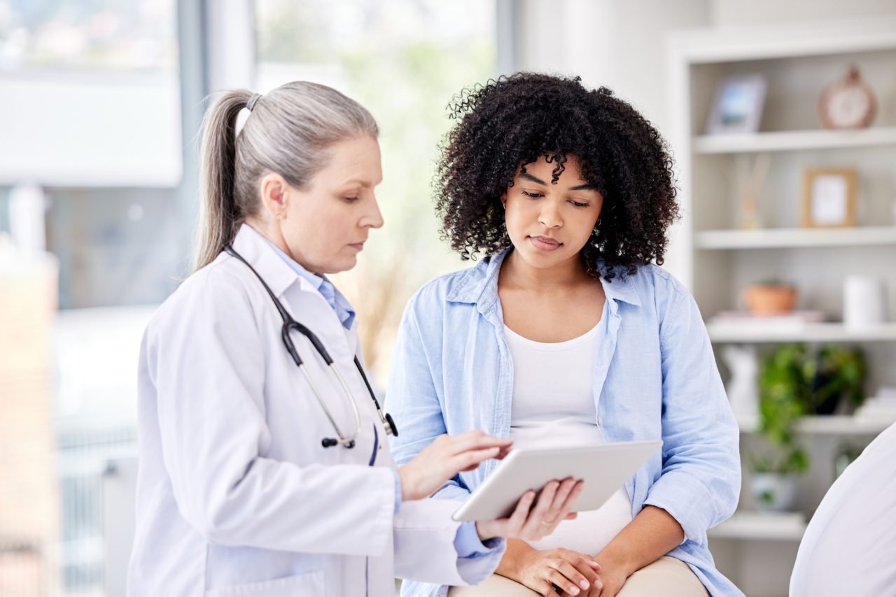 Dentist planning a smile makeover with a patient